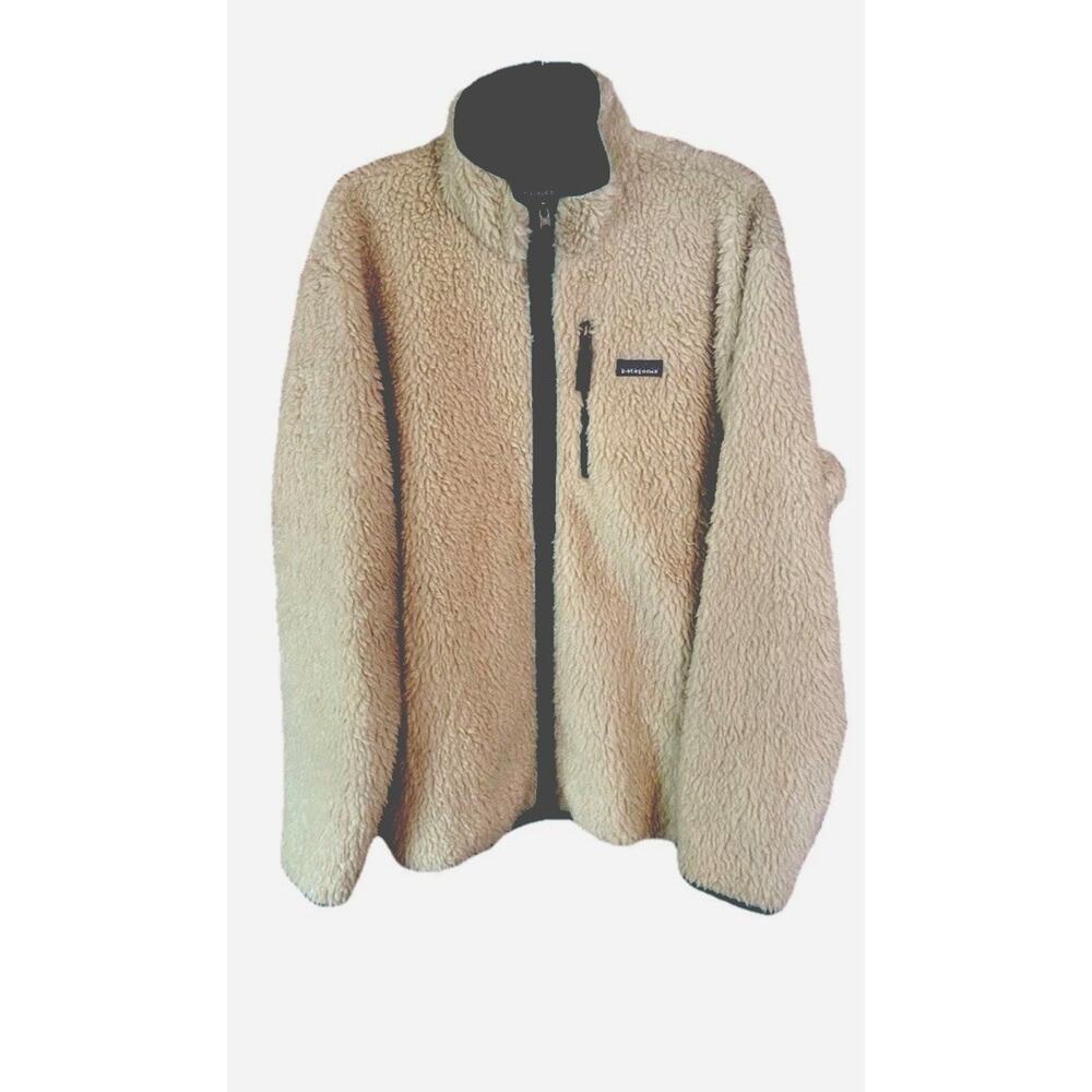 Patagonia Classic Retro-X Cardigan Deep Pile Fleece Jacket Lined Mens XL Zip Up